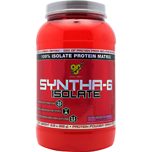 (image for) Syntha-6 Isolate Strawberry Milkshake 2 lbs